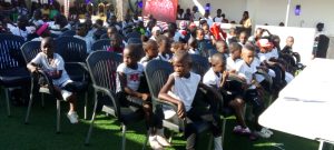 Pupils at the event 