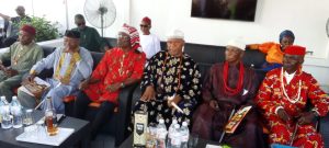 Traditional rulers at the event 